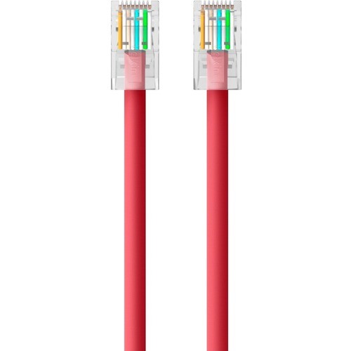 PATCH CABLE - RJ-45 (M) - RJ-45 (M) - 25 FT - ( CAT 5E ) - RED