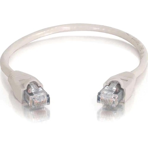 3 ft Category 6 Network Cable - First End: 1 x RJ-45 Network - Male - Second End: 1 x RJ-45 Network - Male - Patch Cable - Gold Plated Connector - Gray - 1 Each