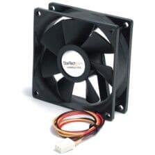 3.15" Maximum Fan Diameter - 26.60 CFM Maximum Airflow - 2000 rpm - 27 dB Noise - 3-pin TX3 Female - Plastic - 1 Each - Case