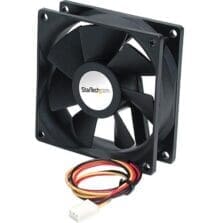 3.64" Maximum Fan Diameter - 35.70 CFM Maximum Airflow - 1600 rpm - Ball Bearing - TX3 Female - Plastic - 1 Each - Drive