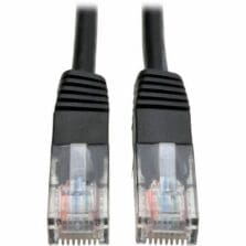 Patch Cable, CAT5e, 25ft, Black