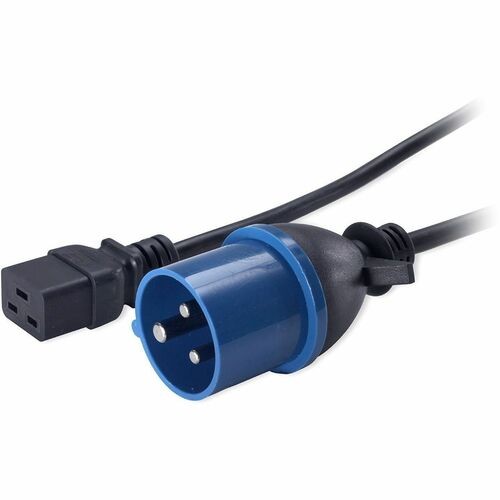 250 V AC - Black - 7.87 ft Cord Length - IEC 60309 16A - 1 Each