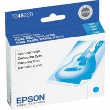 Ink Cartridge, f/ Stylus R300/RX620, 430 Pg Yield, CYN