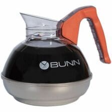 12-Cup Unbreakable Decanter, Decaf, Orange Handle