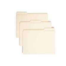 Exp File Folder, 1-1/2" Exp, 1/3 Cut, Letter, 50/BX, MLA