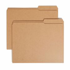 Folder, 2/5 Right Tab Cut, 2 Ply, Letter, 100/BX, MLA