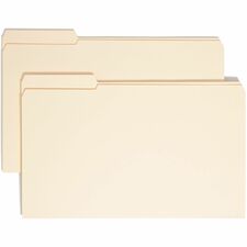 File Folders, 1/3 Left Tab Cut, 2 Ply, Legal, 100/BX, MLA