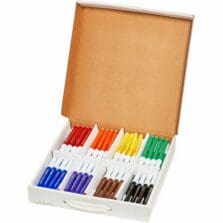 Washable Markers, Master Pack, 12/Color, 96/BX, AST