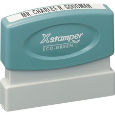 Single Line Stamp, 1 Line, 31 Max/ Line, 1/8"x2-3/8"