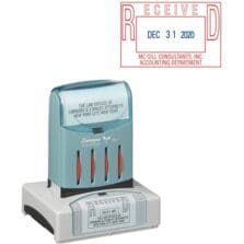 Custom Versadater, 1-4 Lines, 28 Max Char, 1-5/16"x2-1/8"