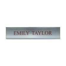Sign, Wall, Standard, Custom, Aluminum Frame, Plastic, 2"x10", SR