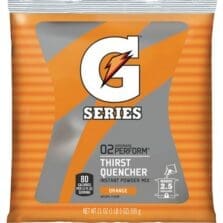 Gatorade Mix, 2-1/2 Gal Yld/Pouch, 21 oz., Orange