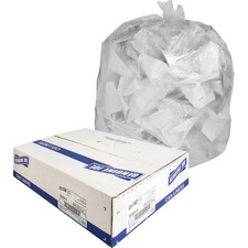 Can Liners, 16 Gallon, 0.6 mil, 24"x33", 500/CT, Clear
