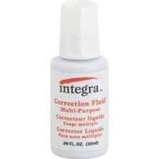 Correction Fluid, Multipurpose, 20ml, White