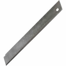 Snap-Off Knife Blade Refill, 3-1/4" Cut, 5/PK, Silver
