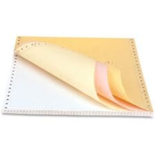 Computer Ppr, Multipart, 4-Parts, 9-1/2"x11", 900/CT, WE/YW/PK/GD