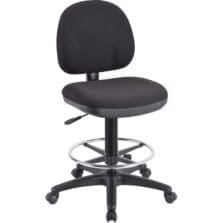 Adjustable Multi Task Stool, 24"x24"x40-1/2"x50-1/2", Black