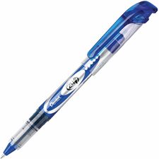 Rollerball Pens, Metal Tip, 0.7mm, 1 DZ, Blue Ink/Barrel