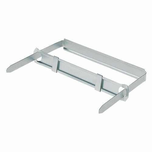 Standard Two-Piece Two-Prong Paper Fastener Base and Compressor Sets, 2" Capacity, 2.75" Center to Center, Silver, 50/Box