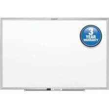 Classic Series Total Erase Dry Erase Boards, 96" x 48", White Surface, Anodized Aluminum Frame