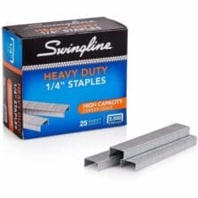 Staples For Heavy-Duty Staples, 1/4"L, 5000/BX