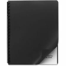 Binding Covers, Round Corners, 8-3/4"x11", 25/PK, Black