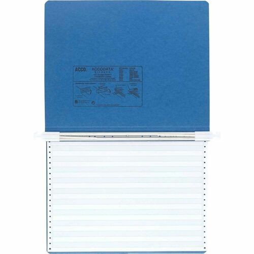 PRESSTEX COVERS WITH STORAGE HOOKS, 2 POSTS, 6" CAPACITY, 14.88 X 11, LIGHT BLUE