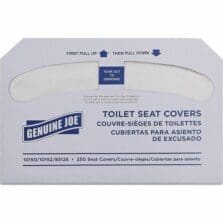 Toilet Seat Covers, 250 Toilet Seat Covers, 10 PK/CT, White