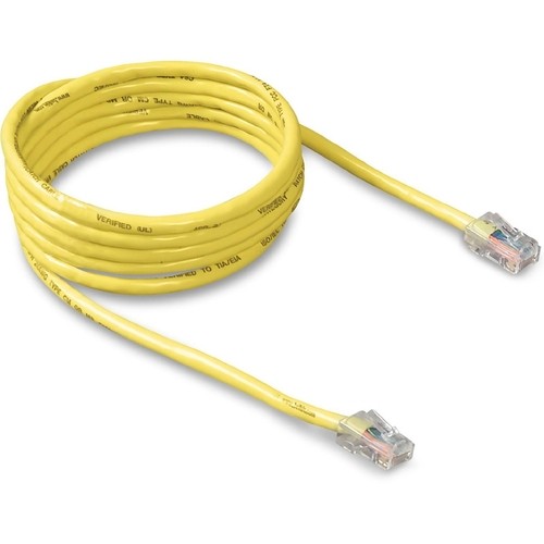 PATCH CABLE RJ-45 (M)/(M) 10 FT YELLOW