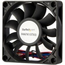 2.76" Maximum Fan Diameter - 27.96 CFM Maximum Airflow - 3500 rpm - Ball Bearing - 1 - TX3 Female - Plastic - 1 Each - Server