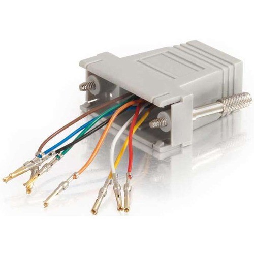 RJ45 / DB15F MOD ADPTR GREY