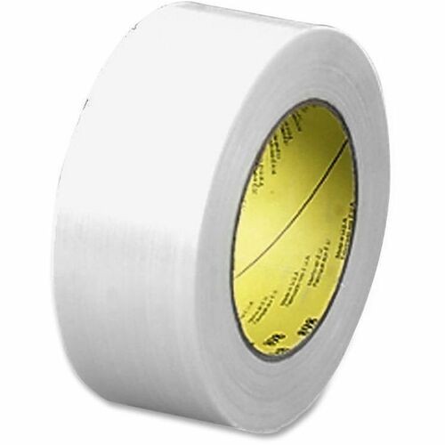 Filament Tape, 3" Core, 1/2"x60 Yards, Clear