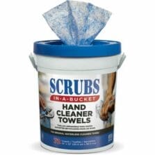 Hand Cleaner Towels, 72 /Tub, Blue
