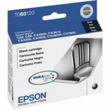 Inkjet Cartridge, Stylus C88/CX7800, 380 Page Yield, BK