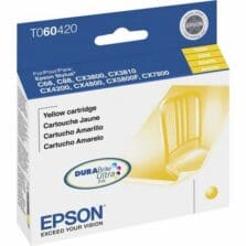 Inkjet Cartridge, Stylus C88/CX7800, 400 Page Yield, YW