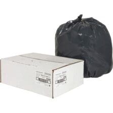Trash Can Liners, Rcycld, 16 Gal, .85mil, 24"x33", 500/CT, BK