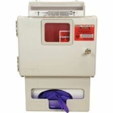 Sharps Container System, Locking, Glovebox, Wall Mount, 5 Qt.