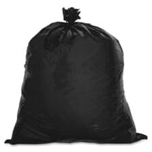 Can Liners, 16 Gal, 0.6 mil, 24"x31", 500/CT, BK