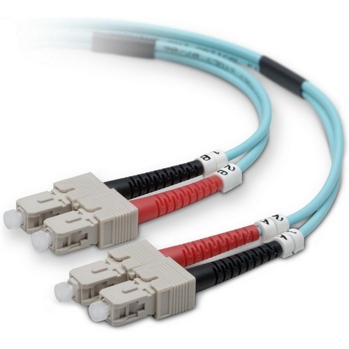 PATCH CABLE - SC-MULTIMODE - MALE - SC-MULTIMODE - MALE - FIBER OPTIC - 5 M - AQ