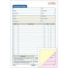 Purchase Order Form, 3-Part, 5-9/16"x8-7/16"