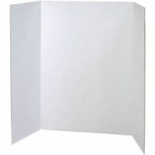 Single Walled Presentation Board, 40"x28", 8/CT, White