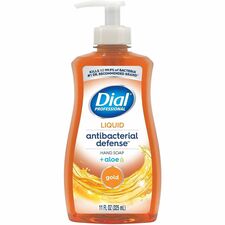 Hand Soap, Liquid, Antibacterial, 7.5 oz Pump, Gold