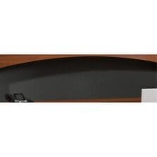 Tackboard, Fabric,72"W Hutch, 69-3/4"x1/2"x19-1/4", BK
