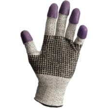 Nitrile Gloves, Breathable, Dotted Palm Grip, Medium, 2/PR, PE