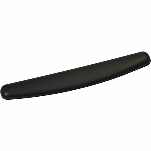 Antimicrobial Gel Compact Keyboard Wrist Rest, 18 x 2.75, Black