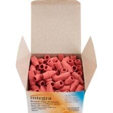 Pencil Cap Erasers, Standard Pencils, 144/BX, Pink