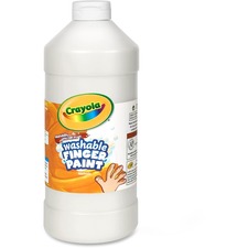 Finger Paint, Washable, 32oz, White