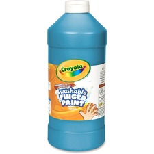 Finger Paint, Washable, 32oz, Blue