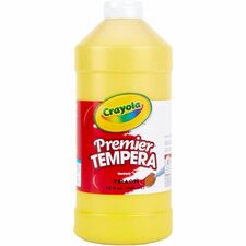 Tempera Paint, Premier, 32oz, Yellow