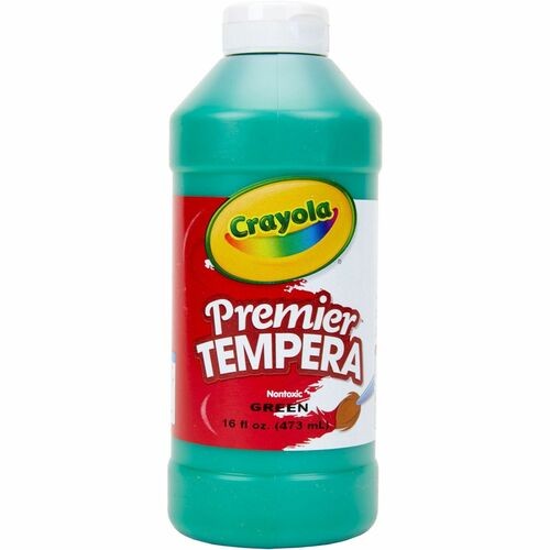 Premier Tempera Paint, Green, 16 Oz Bottle
